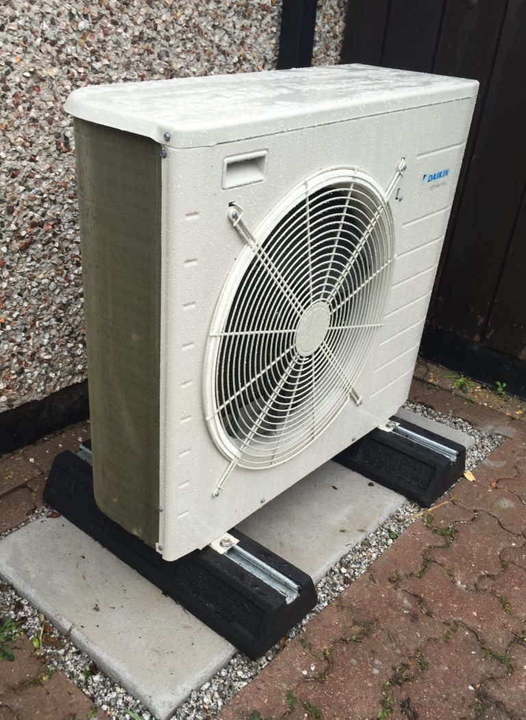 Daikin air source heat pump outdoor unit