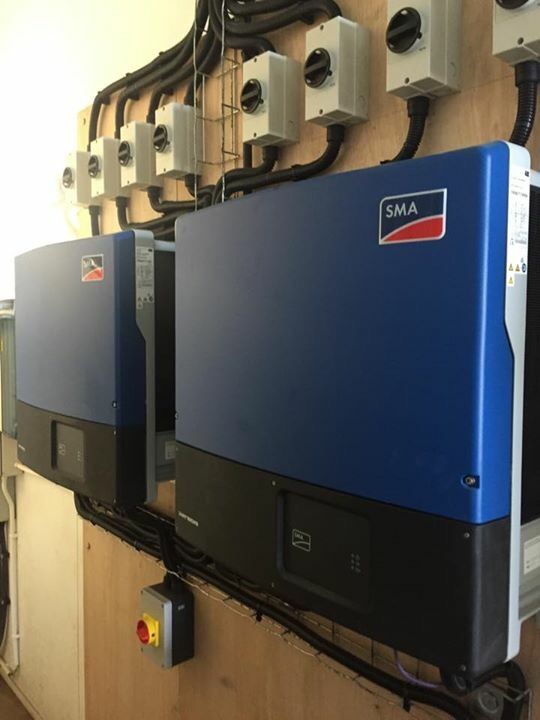 SMA inverters and isolators